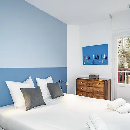 Vakantiehuis Arcachonnaise Art Deco Avec Acces Prive A La Plage